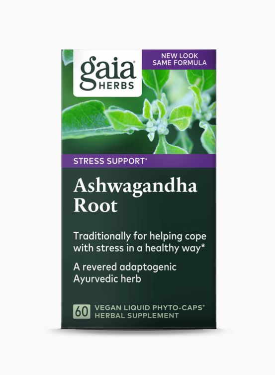 Gaia Herbs Ashwagandha Root 60 Veg caps