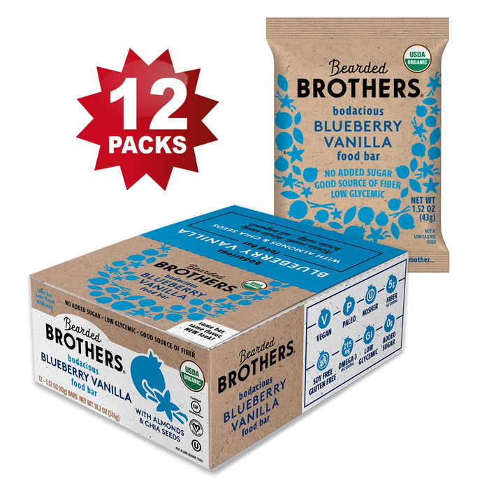 Bodacious Blueberry Energy Bars (12 Pack)