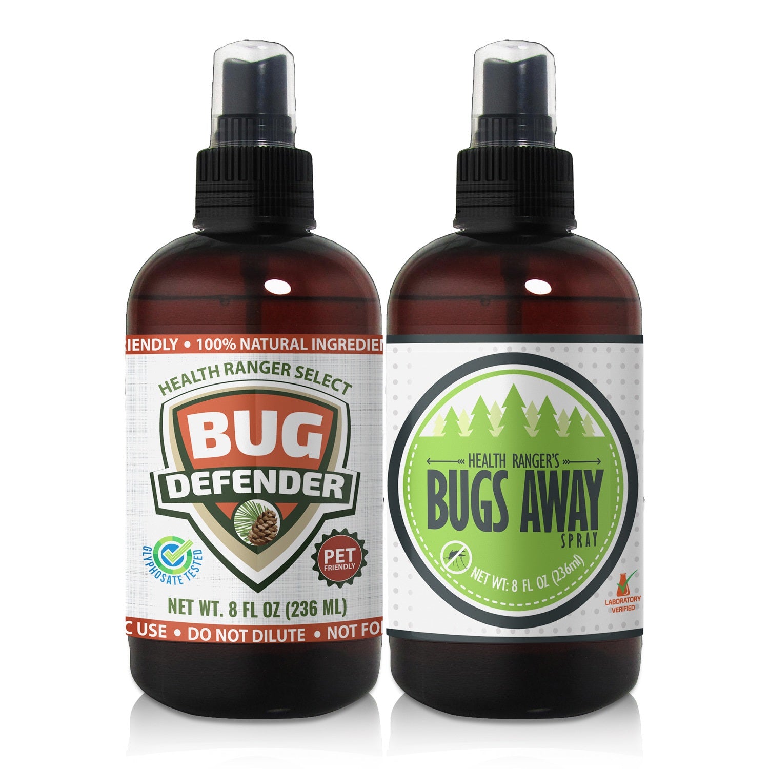 DEET-Free Bugs Away + Bug Defender Combo Pack