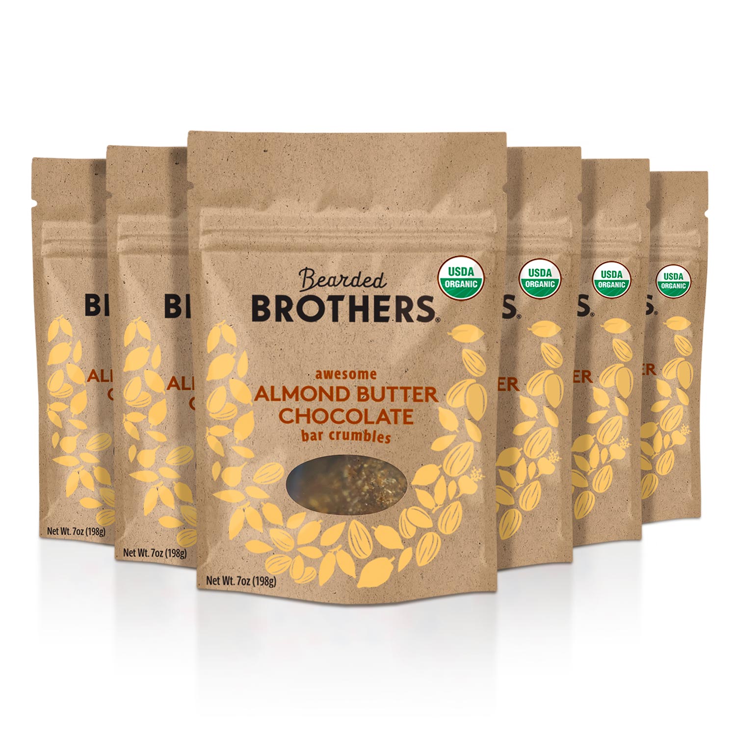 Awesome Almond Butter Chocolate Bar Crumbles (6-Pack)