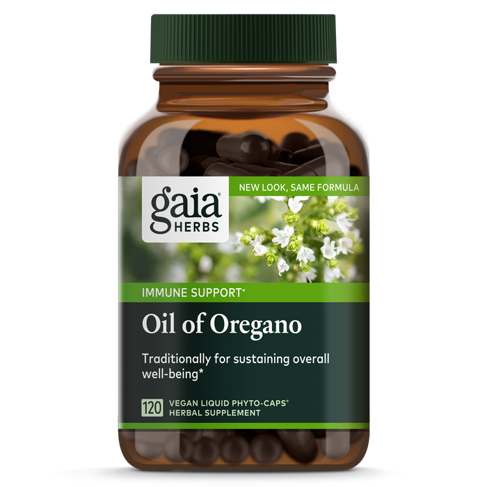 Gaia Herbs Oil Of Oregano 120 caps count (3-Pack)