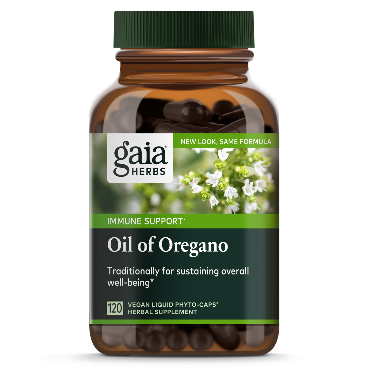 Gaia Herbs Oil Of Oregano 120 caps count (6-Pack)