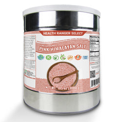 Himalayan Salt Fine Ground 3kg (6.6lbs) (#10 Can) (2-Pack)