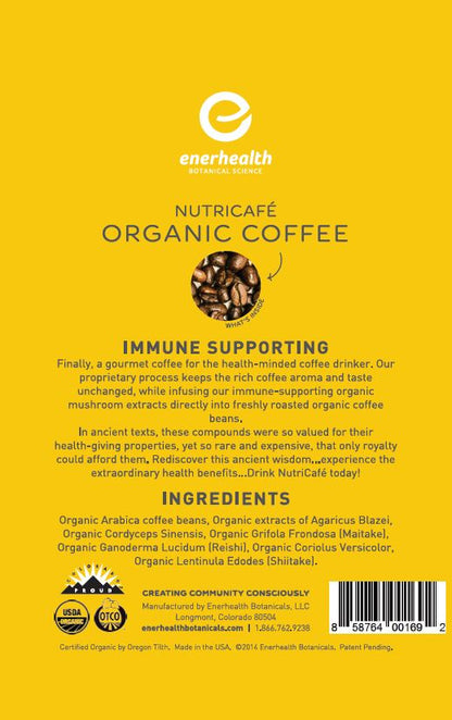 Nutricafe Organic Immune Support Coffee