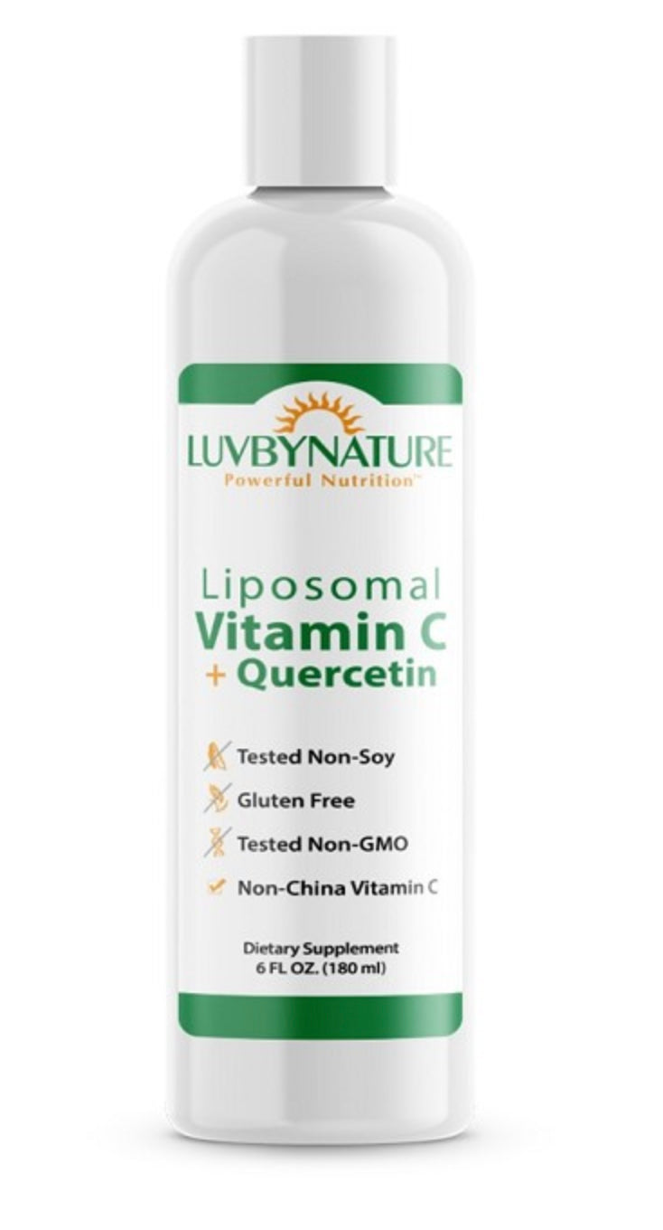 Liposomal Vitamin C + Quercetin, 6 fl oz (180 ml) Health Ranger Store