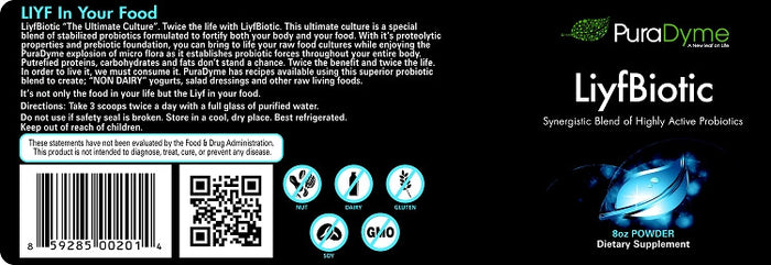 LiyfBiotic-Multi-Strain Probiotics 8oz