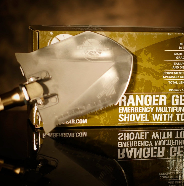 Ranger Gear Emergency Multifunctional Shovel with Tools