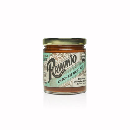 Rawmio Hazelnut - Beyond Gourmet Creamy Raw Chocolate Hazelnut Spread 6oz (6-Pack)