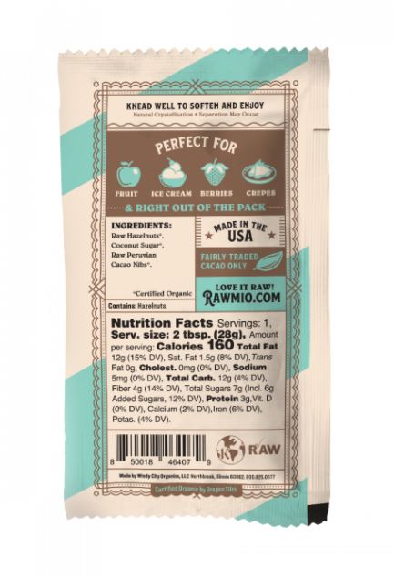 Rawmio Chocolate Hazelnut Butter (12-Pack)
