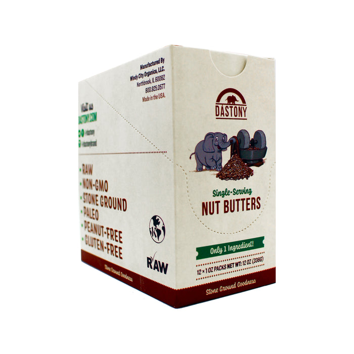 Dastony Organic Raw Sprouted Almond Butter (12-Pack)