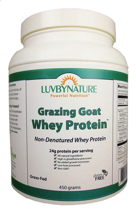 Grazing Goat Whey Protein 450g – Health Ranger Store