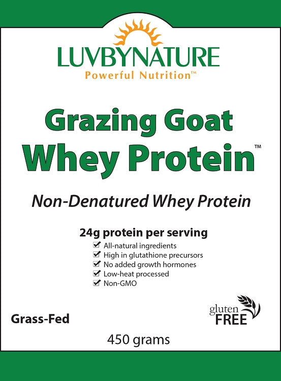 Grazing Goat Whey Protein 450g – Health Ranger Store