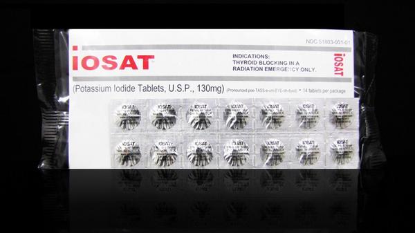 iOSAT Potassium Iodide Tablets 130 mg (FDA approved) (12-Pack)