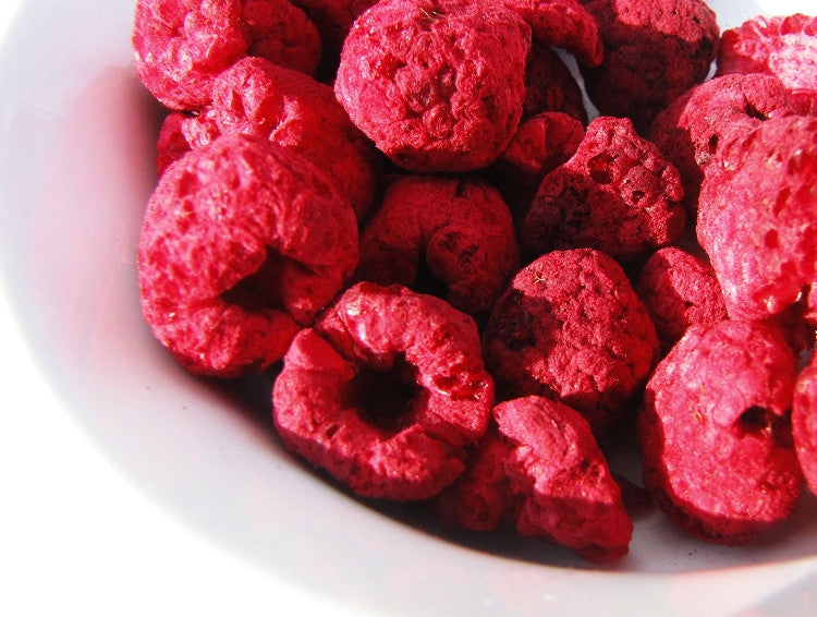 Freeze-Dried Organic Whole Raspberries (8oz, 