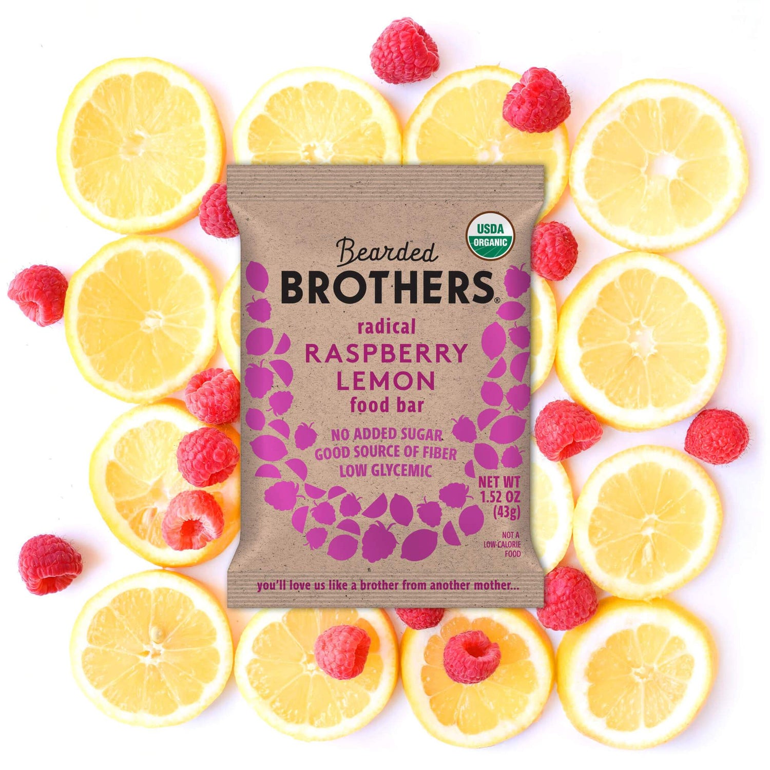 Radical Raspberry Lemon Energy Bars (12 Pack)